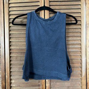 Avocado gray muscle tank